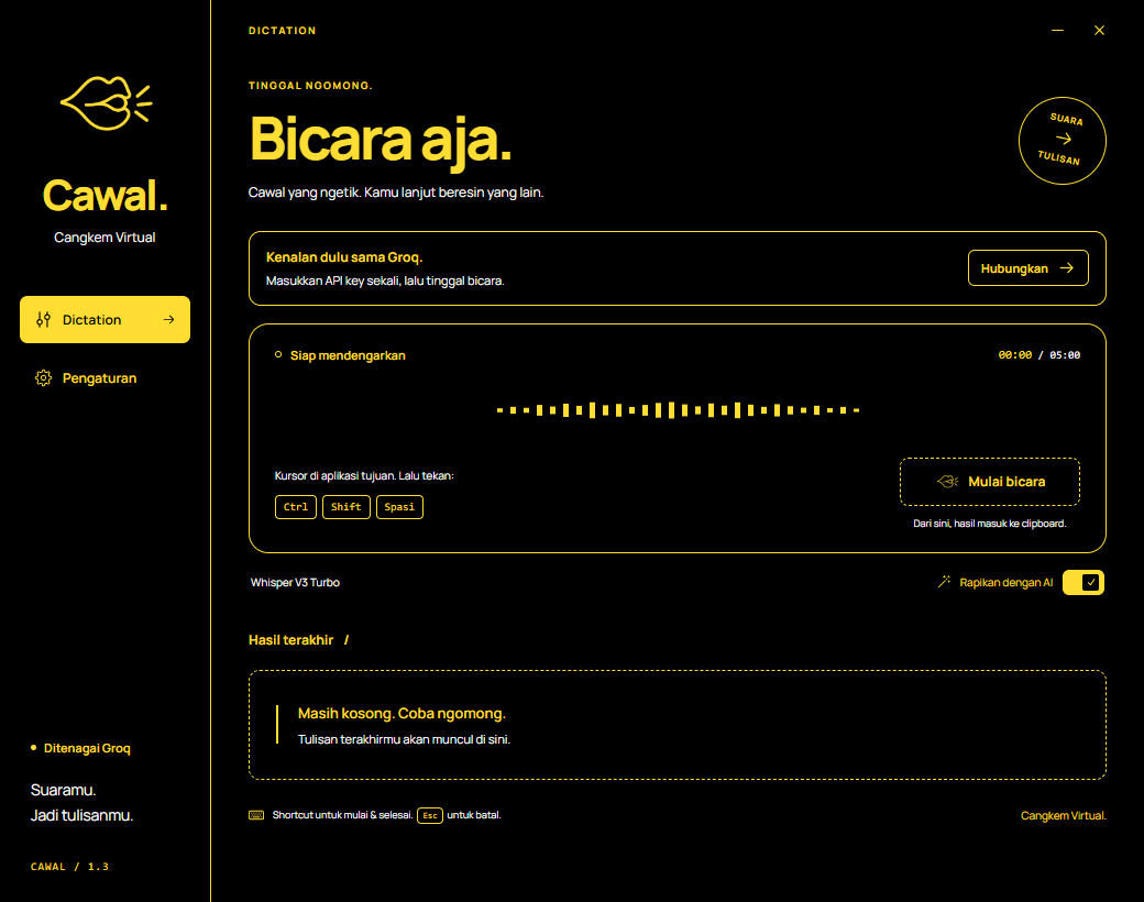Cawal (Cangkem Virtual)